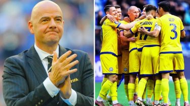 Президент ФИФА отреагировал на исторический матч сборной Казахстана