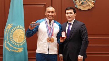 Ербол Хамитов получил звание «Заслуженный мастер спорта»