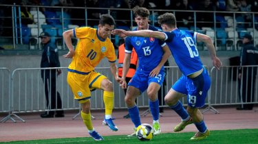 Казахстан проиграл Словакии в матче чемпионата Европы