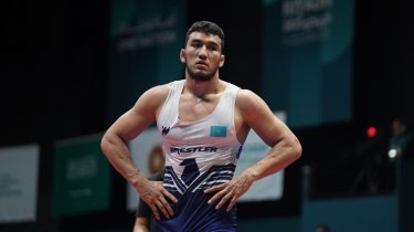 Ризабек Айтмухан проведет схватку с олимпийским чемпионом