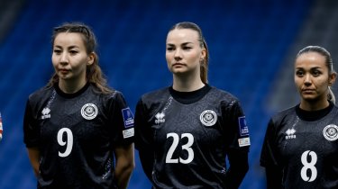 Казахстан объявил состав женской сборной на матч отбора ЧМ против Беларуси