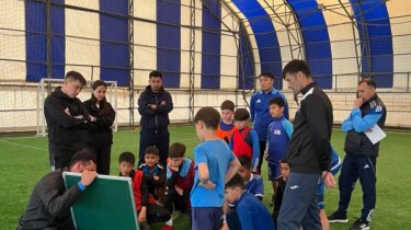 Финальный модуль обучения тренеров UEFA проходит в Шымкенте