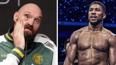 Энтони Джошуа неожиданно ответил на вызов Тайсона Фьюри (Видео)