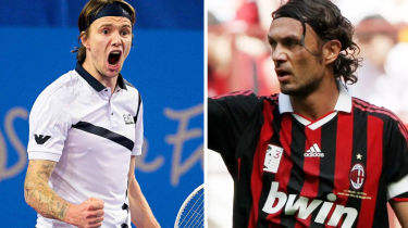 Бублик встретился в Италии с легендарным Паоло Мальдини