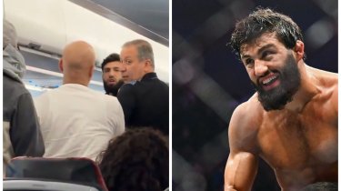 Царукяна сняли с рейса перед боем в США из-за конфликта (Видео)