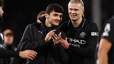 «Он невероятен»: Холанд оценил прогресс Хусанова в «Манчестер Сити»