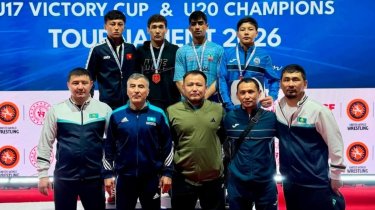 Казахстан завоевал 12 золотых медалей на турнире по борьбе в Анталье