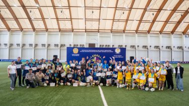 Футбольная команда Илийского района стала победителем лиги «Былғары доп»