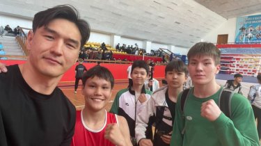 Сабуров посетил боксерский турнир в родном Степногорске