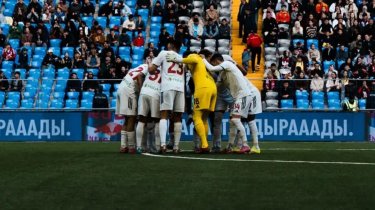 «Актобе» провёл обряд перед матчем с «Иртышом»