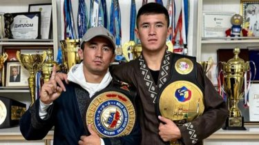 Братья Сабырханы провели боксерский спарринг