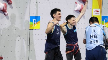 Казахстанский дуэт завоевал бронзу Азиатских пляжных игр