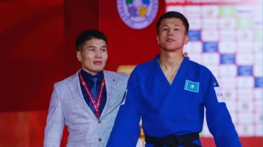 Казахстанский дзюдоист победил олимпийского чемпиона на турнире Grand Slam