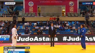 Казахстанские дзюдоисты стартовали на Grand Slam в Астане