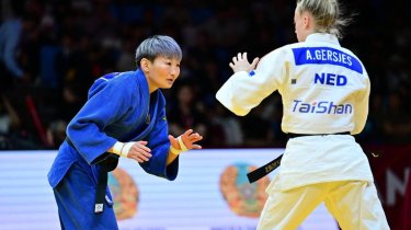 В Астане определили первых победителей турнира Grand Slam по дзюдо