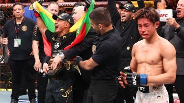 Джошуа Ван нокаутировал Тайру и защитил титул UFC в весе Алмабаева