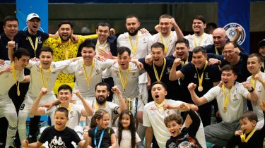 Клуб из Астаны выиграл Первую лигу по футзалу