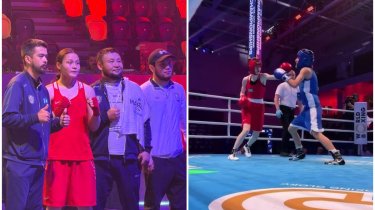 Хатшепсут Садвакасова и Аяулым Оспанова стали чемпионками Азии U17