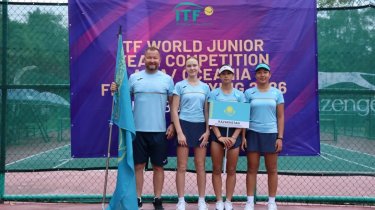 Казахстанские теннисистки остановились в шаге от чемпионата мира U14