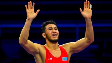 Ризабек Айтмухан завоевал золото чемпионата Азии-2026