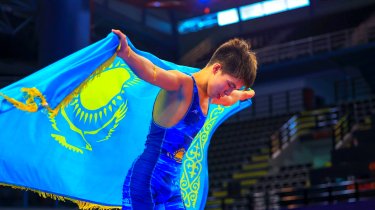 Казахстан завоевал первое золото на чемпионате Азии по борьбе