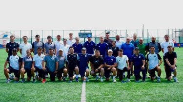 Тренеры прошли новый модуль курса UEFA B в Семее