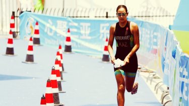 Казахстан завоевал третью медаль чемпионата Азии по триатлону