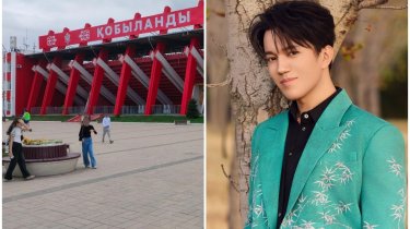 Димаш выбрал стадион ФК «Актобе» для съемок нового клипа