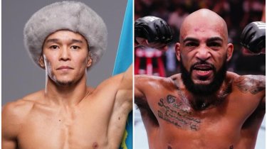 Алмабаев встретился с соперником перед боем UFC в Баку