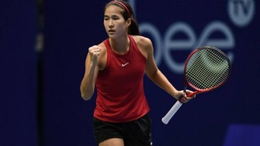 Жибек Куламбаева вышла в четвертьфинал ITF W35 в Нидерландах