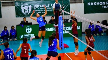 Казахстан разгромил соперника на чемпионате Азии по волейболу