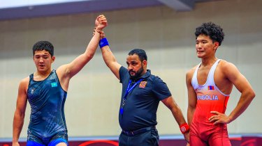 Казахстанские борцы завоевали три медали на чемпионате Азии