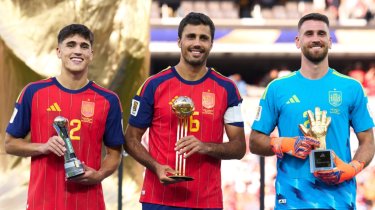 Родри назвали лучшим игроком чемпионата мира-2026