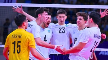Казахстан стартовал с победы на чемпионате Центральной Азии по волейболу