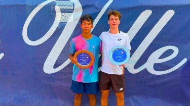 Ахмади Маханов впервые выиграл турнир World Tennis J100