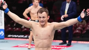 Бекзат Алмахан готовится к возвращению в октагон после ухода из UFC