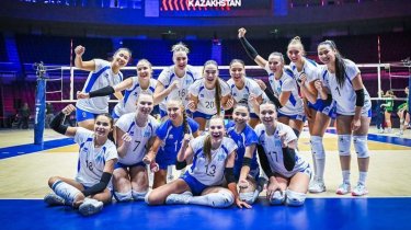 Казахстан разгромил Австралию на чемпионате Азии по волейболу