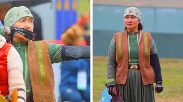51-летняя казахстанка завоевала золото на Всемирных играх кочевников