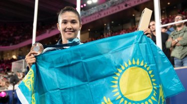 В Европе посвятили материал лучшей боксерше Казахстана
