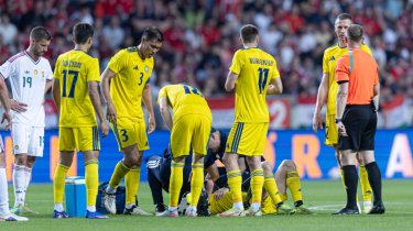 Сборная Казахстана потеряла двух игроков перед стартом в Лиге наций