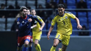 Казахстан совершил камбэк с 0:2 в матче Лиги наций