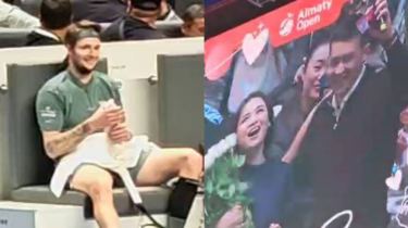 Зритель сделал предложение девушке во время матча Бублика на Almaty Open