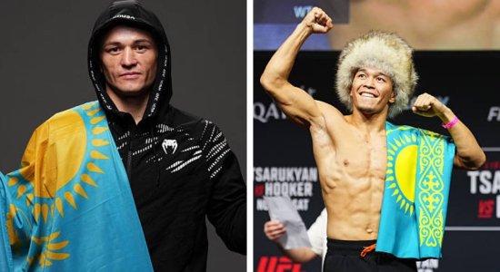 Где и когда смотреть бои казахстанцев Алмабаева и Алмахана на UFC в Баку