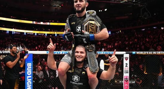 Махачев сравнялся с Хабибом по победам и установил рекорд UFC