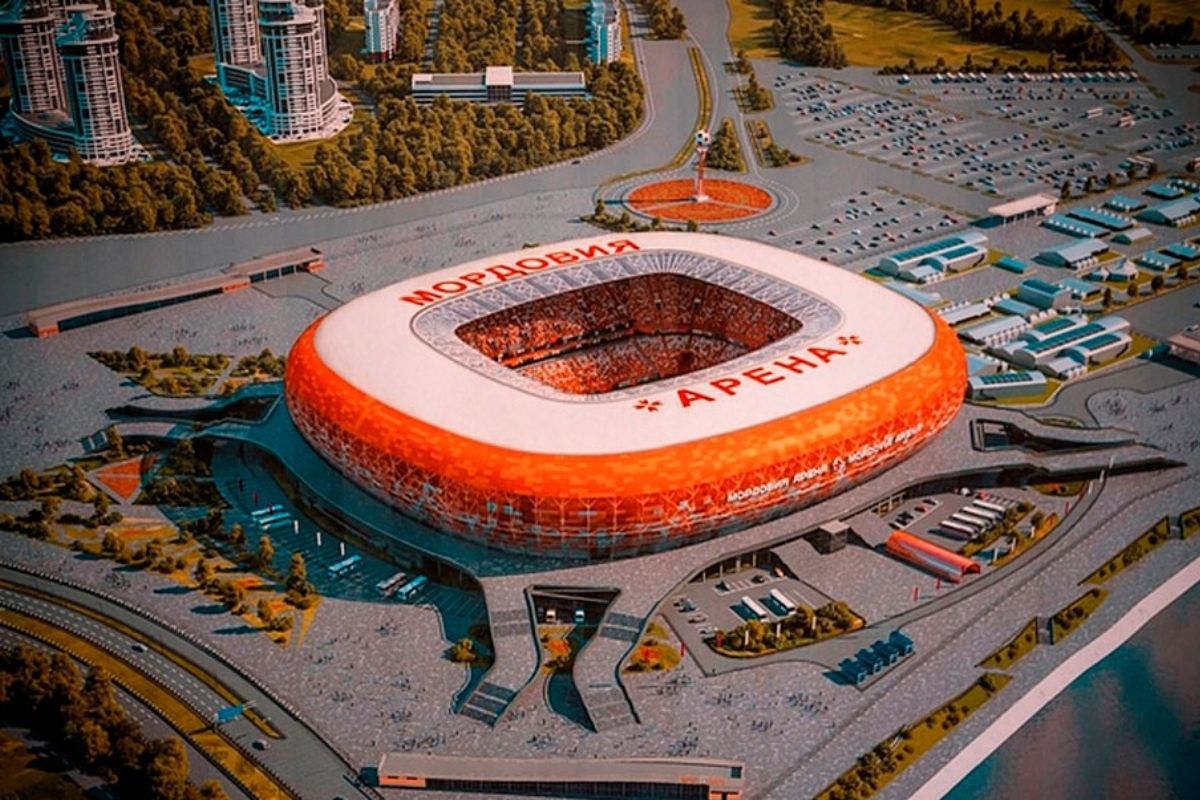 Мордовия Арена. Саранск